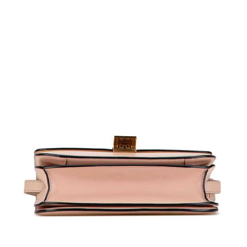 Celine Medium Calfskin Classic Box Pink Leather Good condition - Inside View