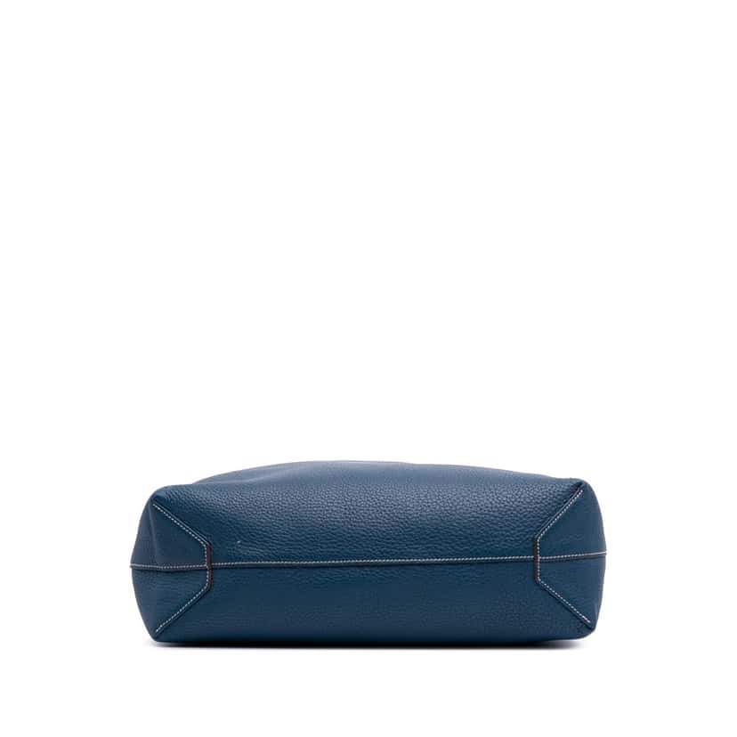 Hermès Clemence Double Sens 36 Blue Leather Good condition - Inside View