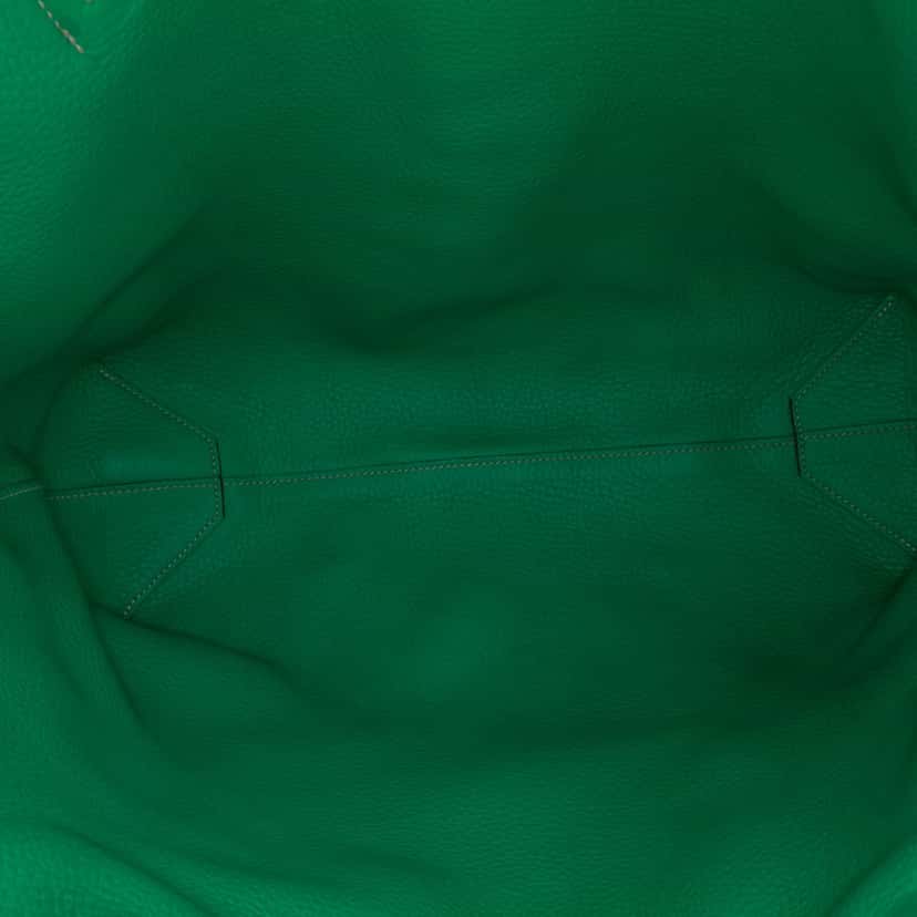 Hermès Clemence Double Sens 36 Blue Leather Good condition - Model View