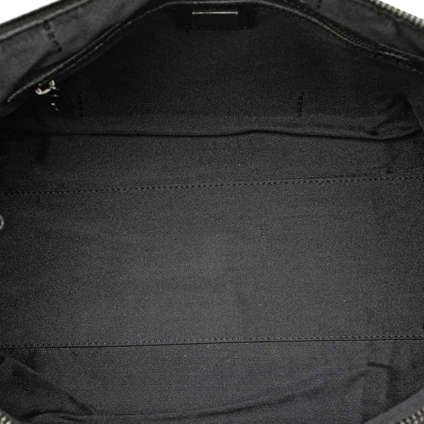 Fendi Zucca Canvas Shoulder Bag Black Canvas Good condition - Model View