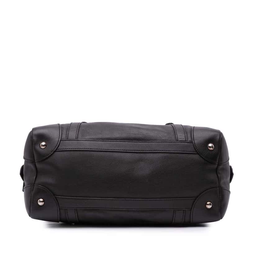 Prada Glace Calf Sfumato Shoulder Bag Brown Leather Good condition - Inside View