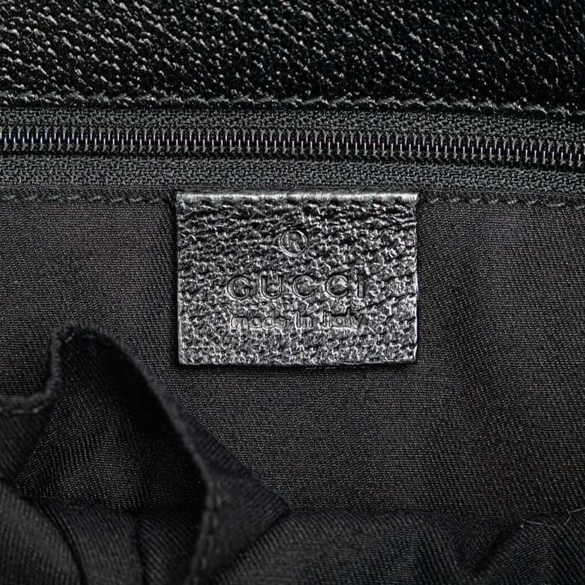 Gucci GG Canvas Eclipse Tote Black Canvas Good condition - Box View