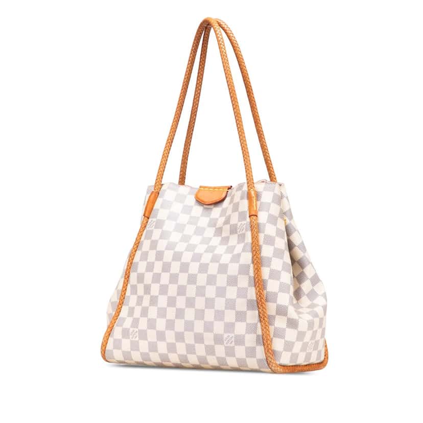 Louis Vuitton Damier Azur Propriano White Canvas Good condition - Back View