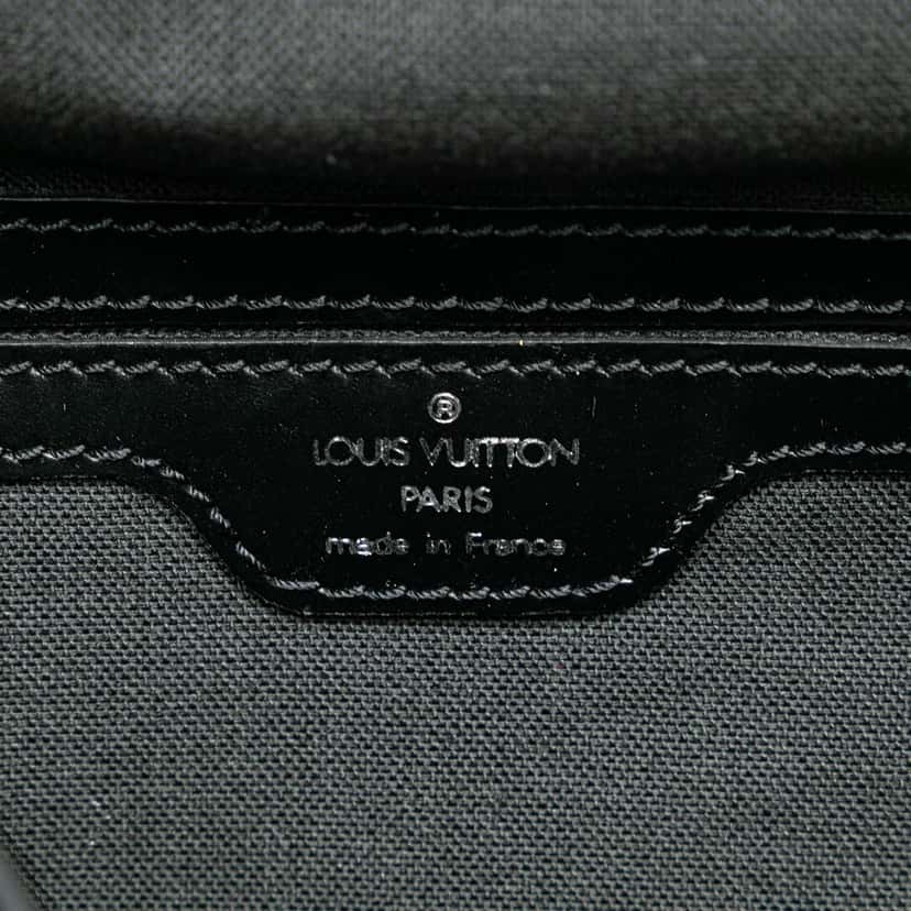 Louis Vuitton Taiga Reporter PM Black Leather Good condition - Box View