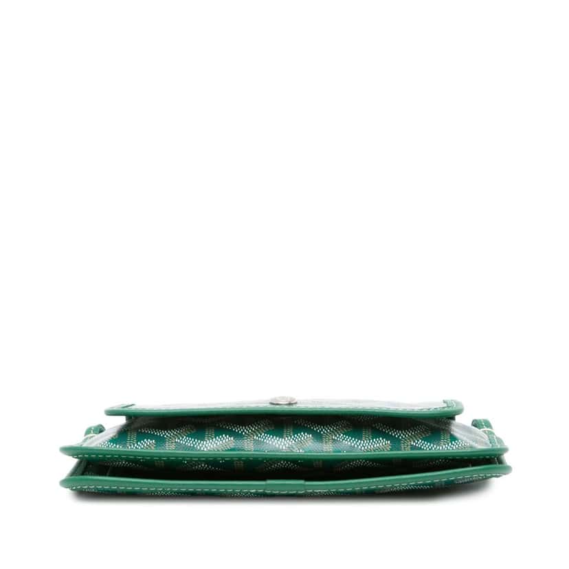 Goyard Goyardine Plumet Pocket Wallet Green Canvas Good condition - Inside View