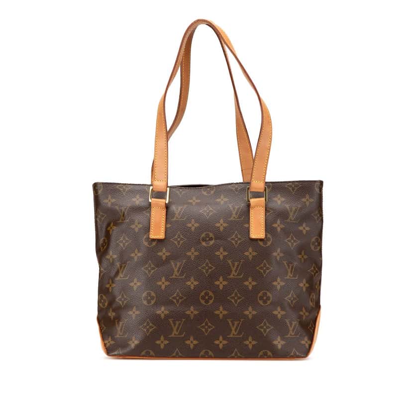 Louis Vuitton Monogram Cabas Piano Brown Canvas Good condition - Front View
