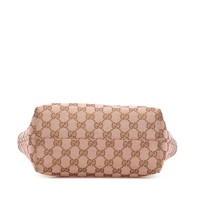 Gucci GG Canvas Handbag Pink Canvas Good condition - Inside View