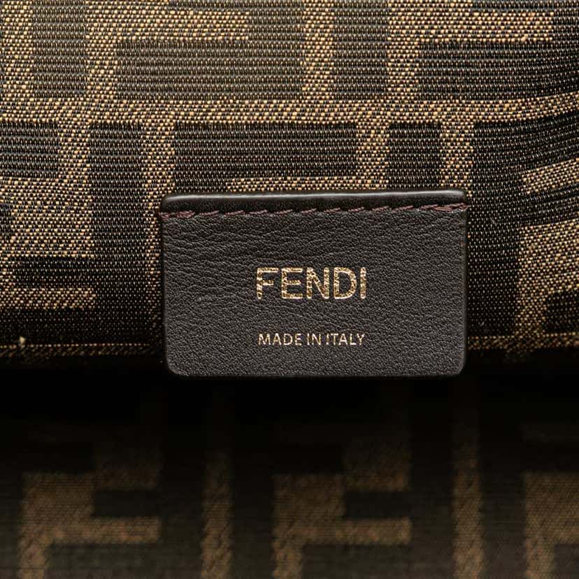 Fendi Small Shearling Fendi First Grey Good condition - Box View