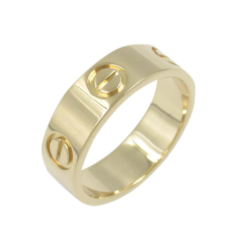 Cartier 18K Yellow Gold Classic Love Ring Gold Gold Good condition - Inside View
