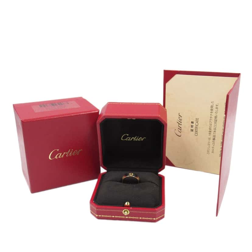 Cartier 18K Yellow Gold Classic Love Ring Gold Gold Good condition - Model View