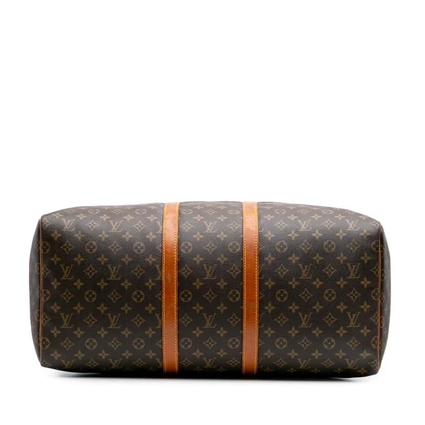 Louis Vuitton Monogram Keepall 55 Brown Canvas Good condition - Inside View