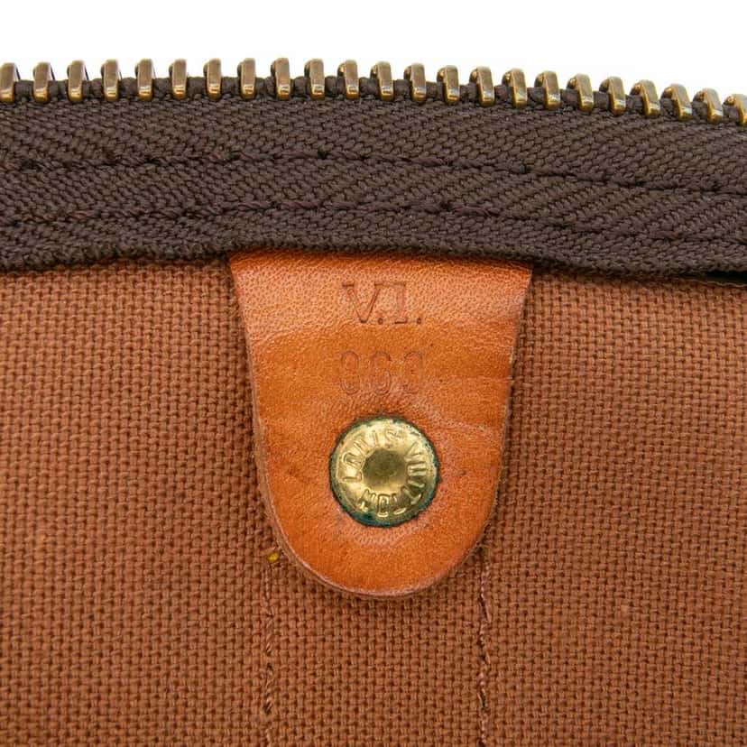 Louis Vuitton Monogram Keepall 55 Brown Canvas Good condition - Box View