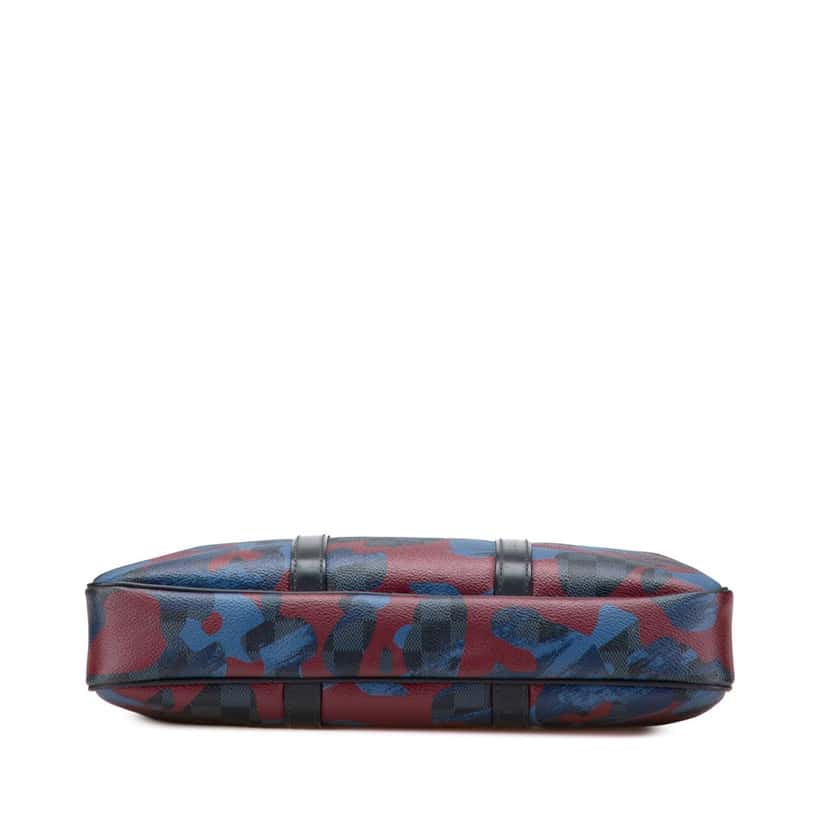 Louis Vuitton Damier Cobalt Camouflage Porte-Documents Voyage PM Blue Canvas Good condition - Inside View