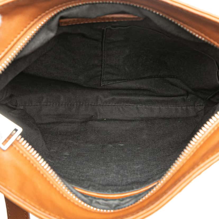 Bottega Veneta Nappa Intrecciato Crossbody Brown Leather Good condition - Model View