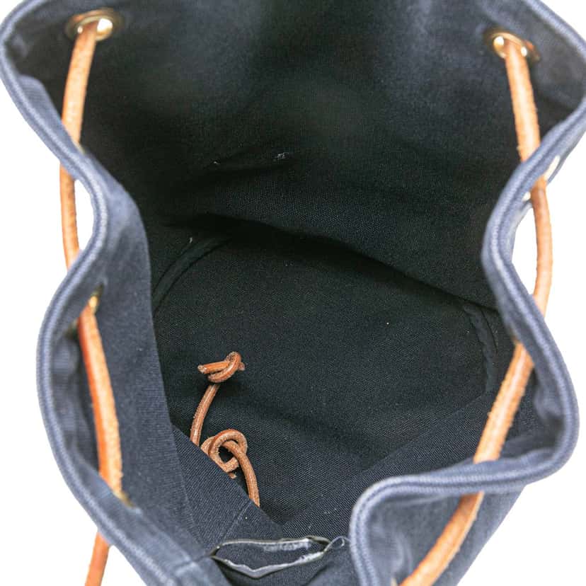 Hermès Toile Polochon Mimile Blue Canvas Good condition - Model View