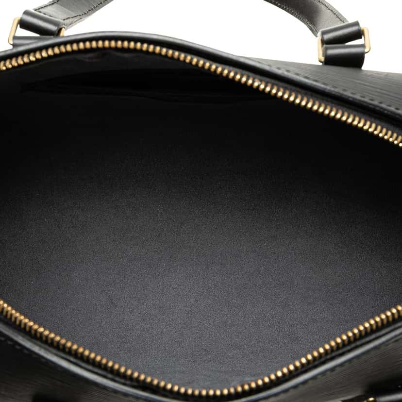 Louis Vuitton Epi Soufflot Black Leather Good condition - Model View