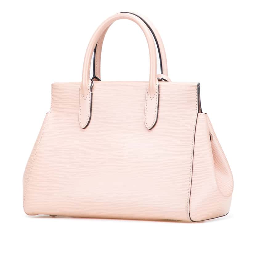Louis Vuitton Epi Marly BB Pink Leather Good condition - Back View