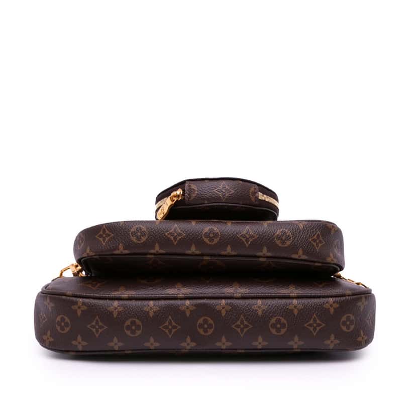 Louis Vuitton Monogram Multi Pochette Accessoires Brown Canvas Good condition - Inside View