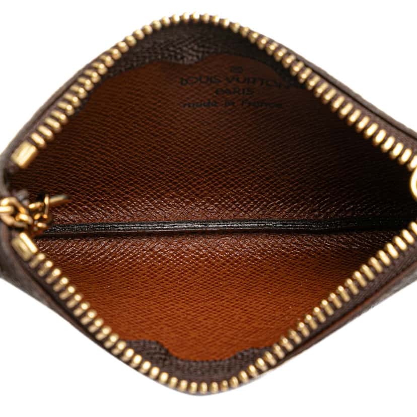Louis Vuitton Monogram Key Pouch Brown Canvas Good condition - Model View