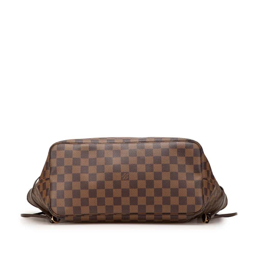 Louis Vuitton Damier Ebene Neverfull MM Brown Canvas Good condition - Inside View