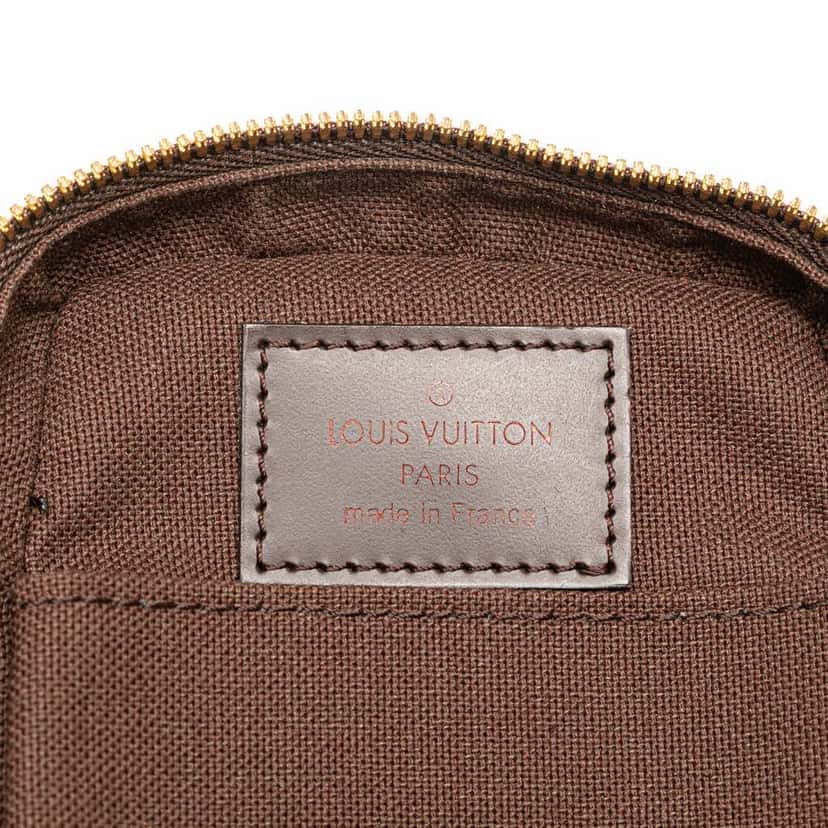 Louis Vuitton Damier Ebene Etui Okapi GM Brown Canvas Good condition - Box View