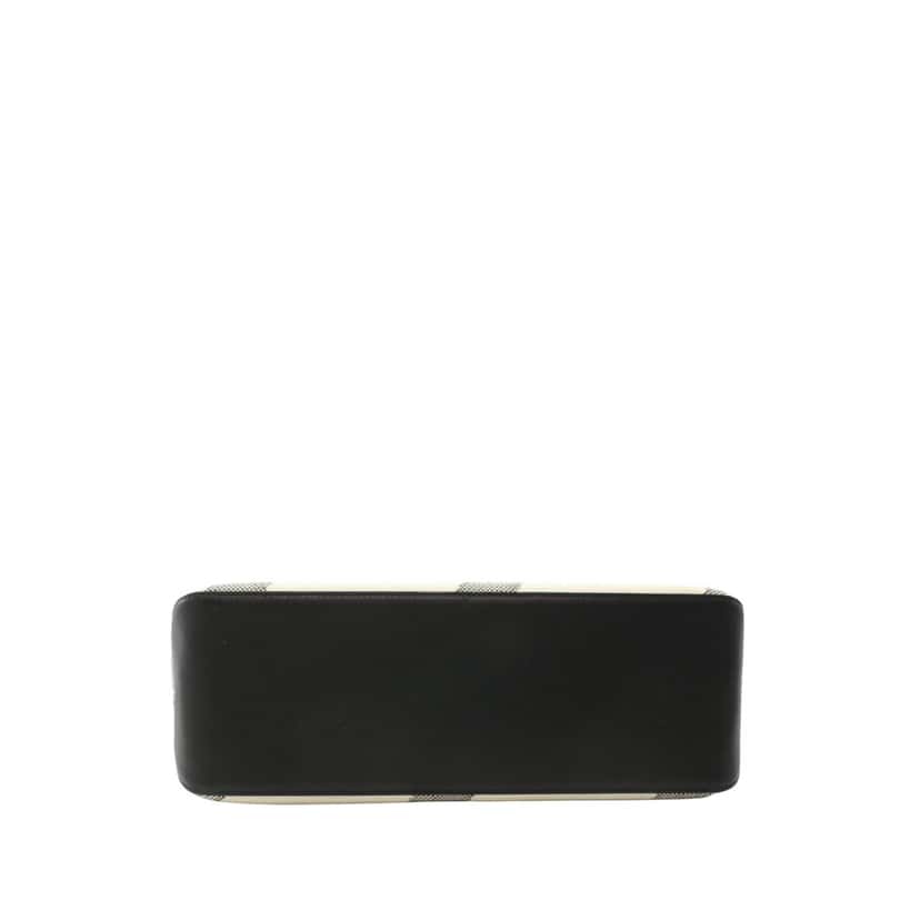 Hermès Toile H and Swift Cabas H en Biais 40 White Canvas Good condition - Inside View