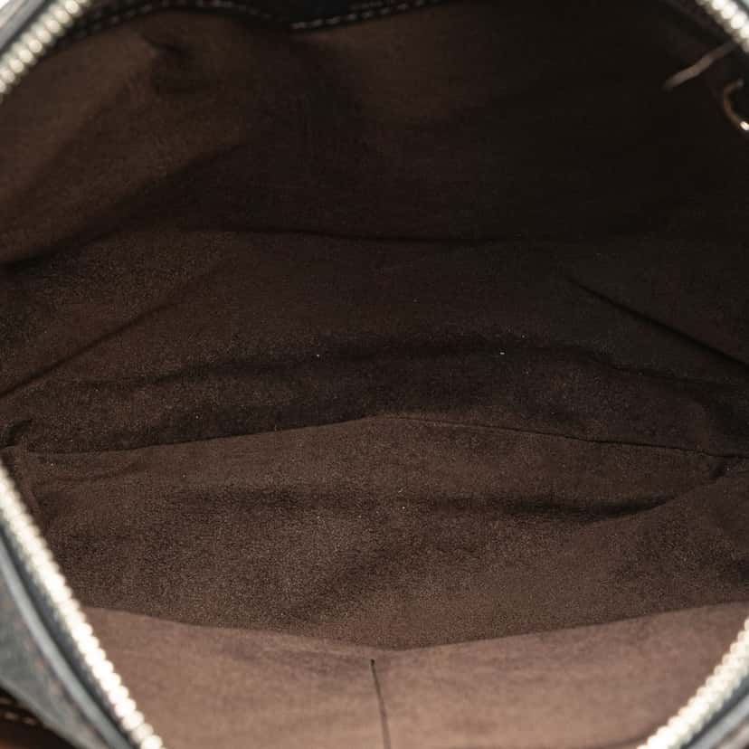 Louis Vuitton Monogram Mahina Selene PM Black Leather Good condition - Model View
