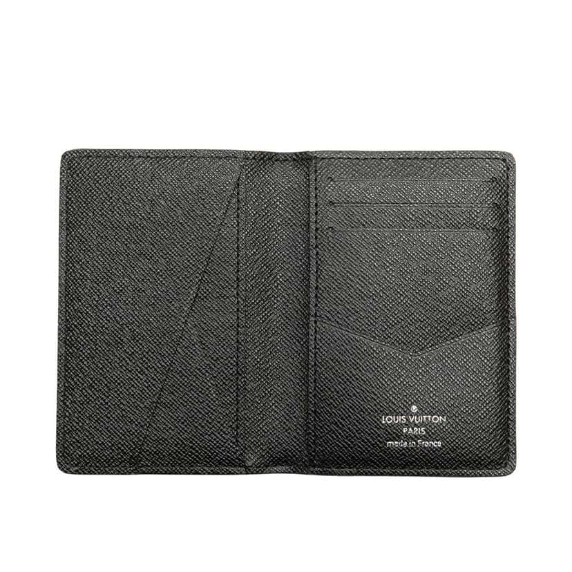 Louis Vuitton Damier Graphite Pocket Organizer Black Canvas Good condition - Model View
