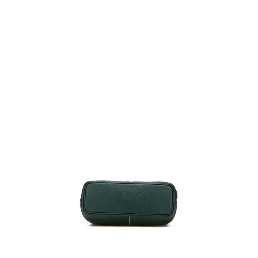 Burberry Leather Shoulder Bag Green Leather Good condition - Inside View