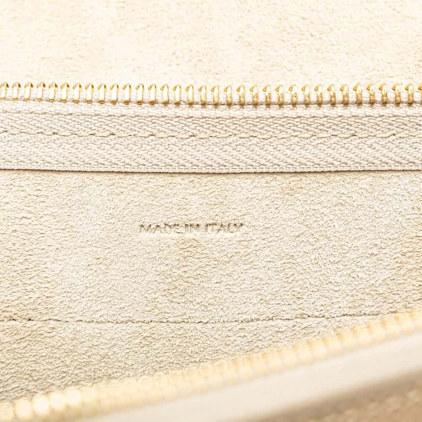 Celine Nano Grained Calfskin Belt Bag Brown Leather Good condition - Box View