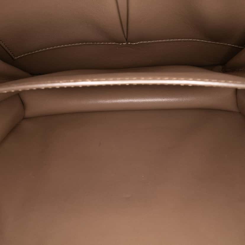 Celine Medium Calfskin Classic Box Brown Leather Good condition - Model View