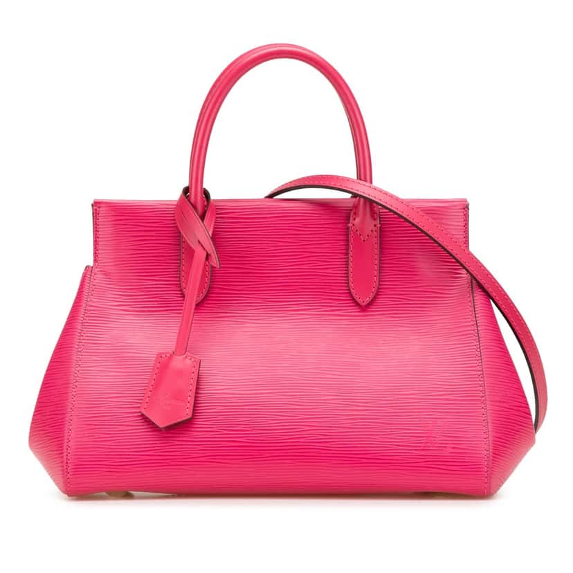 Louis Vuitton Epi Marly BB Pink Leather Good condition - Front View