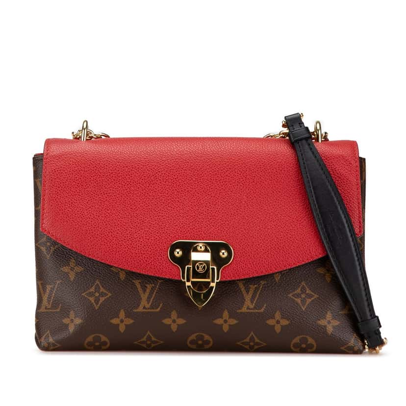 Louis Vuitton Monogram Saint Placide Brown Canvas Good condition - Front View