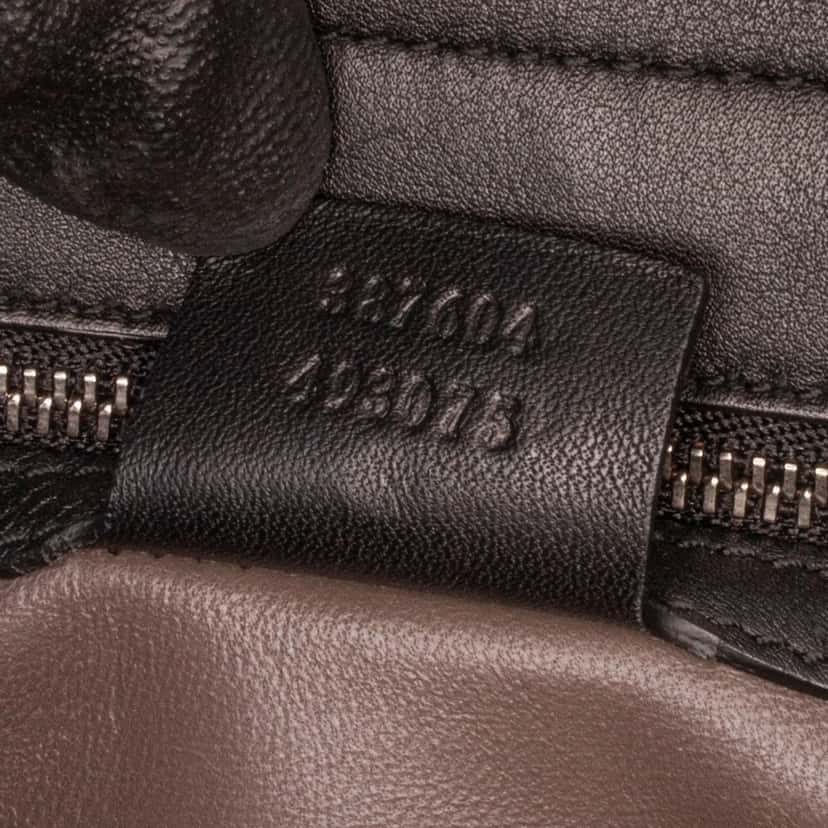 Gucci Medium Leather Dollar Interlocking G Crossbody Black Leather Good condition - Box View