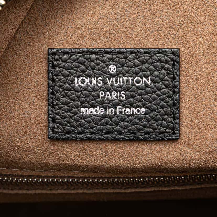 Louis Vuitton Monogram Mahina Babylone Chain BB Black Leather Good condition - Box View