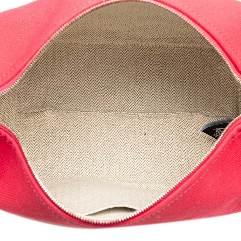 Hermès Small Canvas Bride A Brac Pink Canvas Good condition - Model View