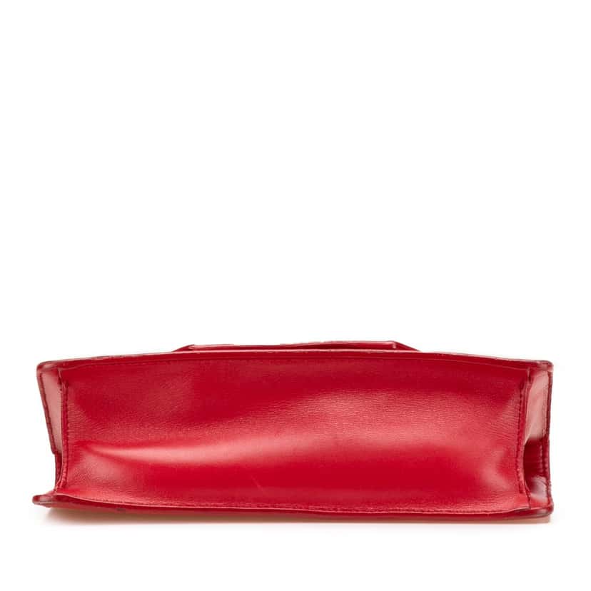 Saint Laurent Small Leather Betty Crossbody Red Leather Good condition - Inside View