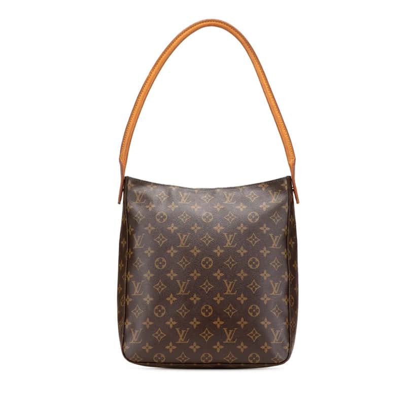 Louis Vuitton Monogram Looping GM Brown Canvas Good condition - Front View