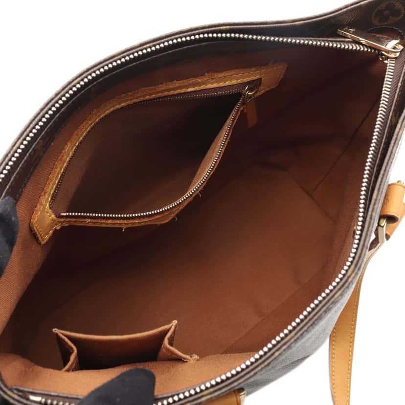 Louis Vuitton Monogram Cabas Piano Brown Canvas Good condition - Model View