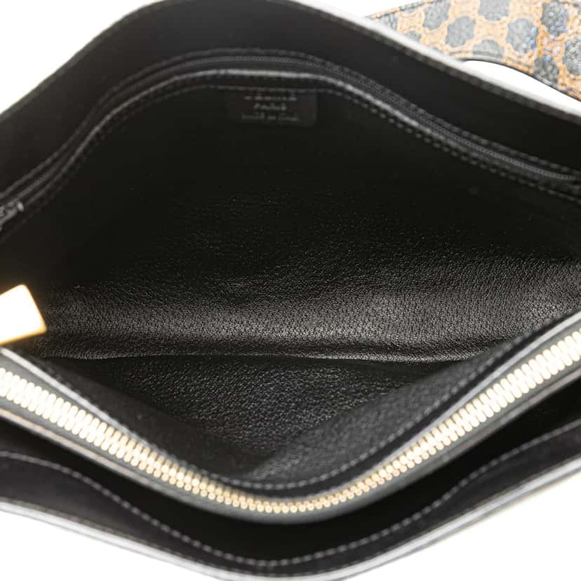 Celine Macadam Coated Canvas Shoulder Bag Brown Canvas Good condition - Model View