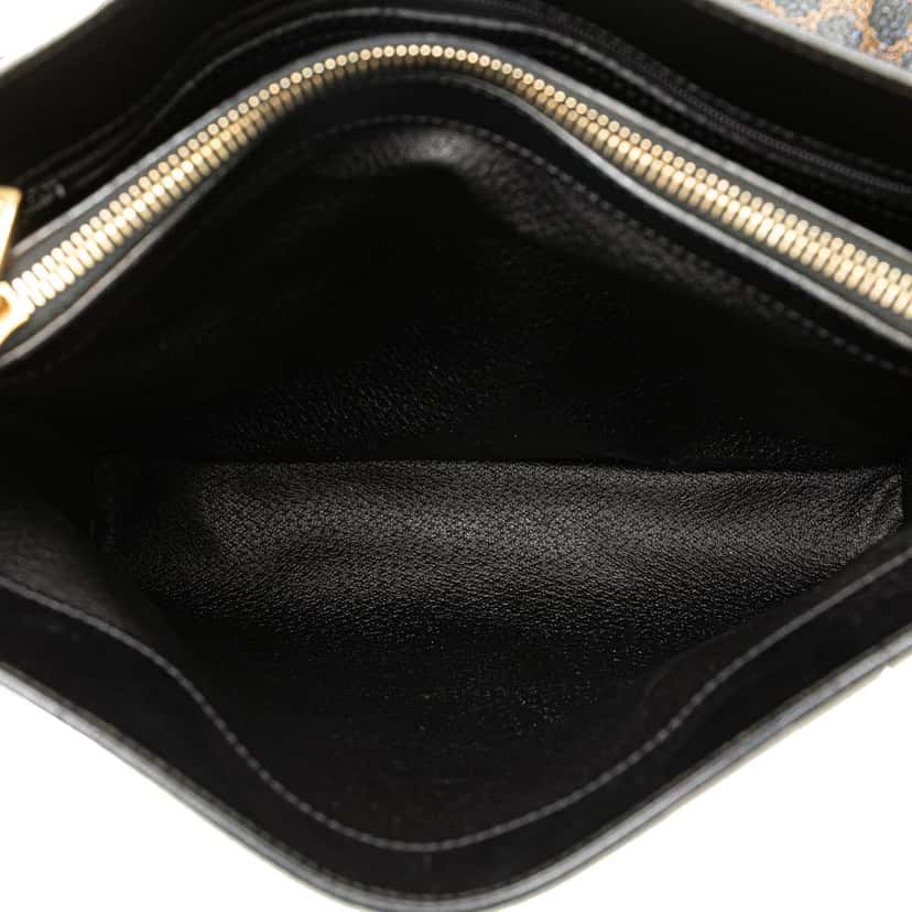 Celine Macadam Coated Canvas Shoulder Bag Brown Canvas Good condition - Box View