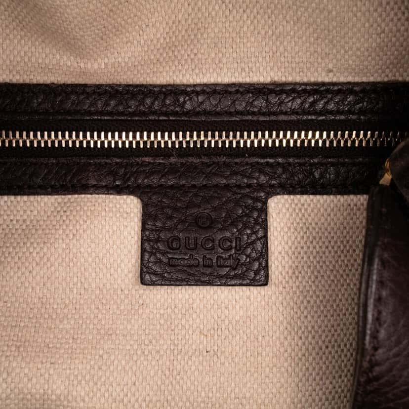 Gucci GG Canvas Bamboo Diana Satchel Brown Canvas Good condition - Box View