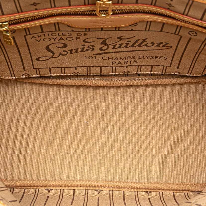 Louis Vuitton Monogram Neverfull PM Brown Canvas Good condition - Model View