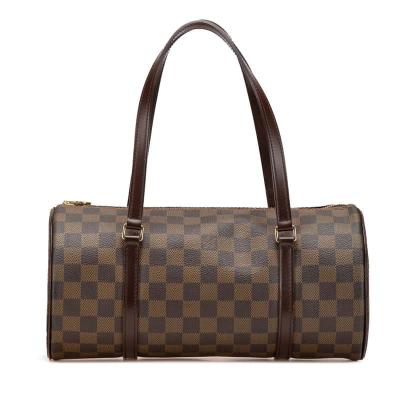 Louis Vuitton Damier Ebene Papillon 30 Brown Canvas Good condition - Front View