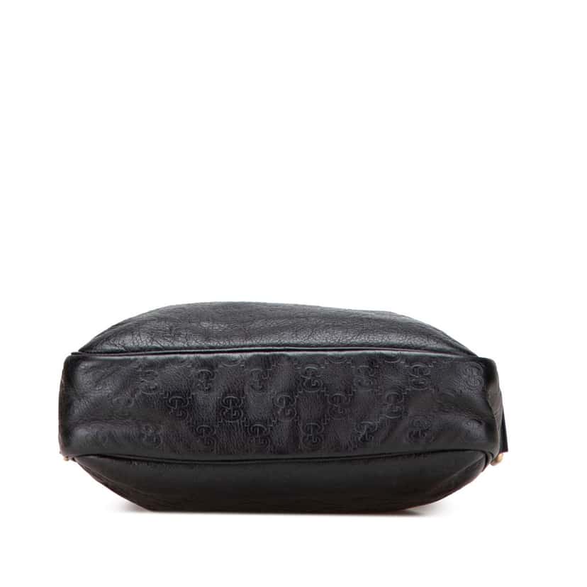 Gucci Guccissima Crossbody Black Leather Good condition - Inside View
