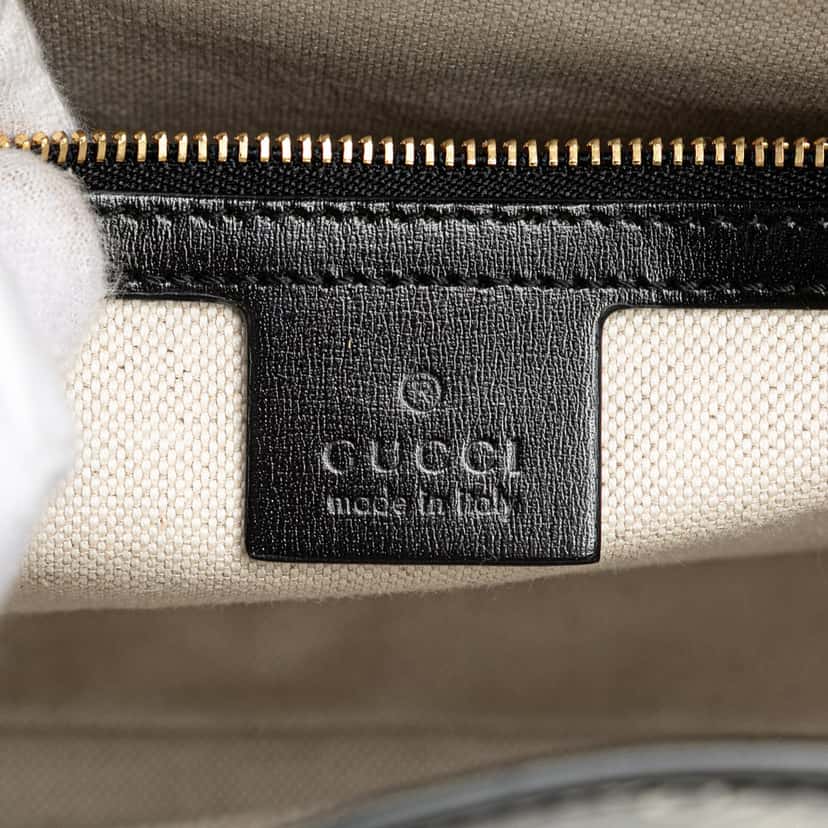 Gucci Balenciaga The Hacker Project Medium Calfskin Jackie 1961 Crossbody Black Leather Good condition - Box View