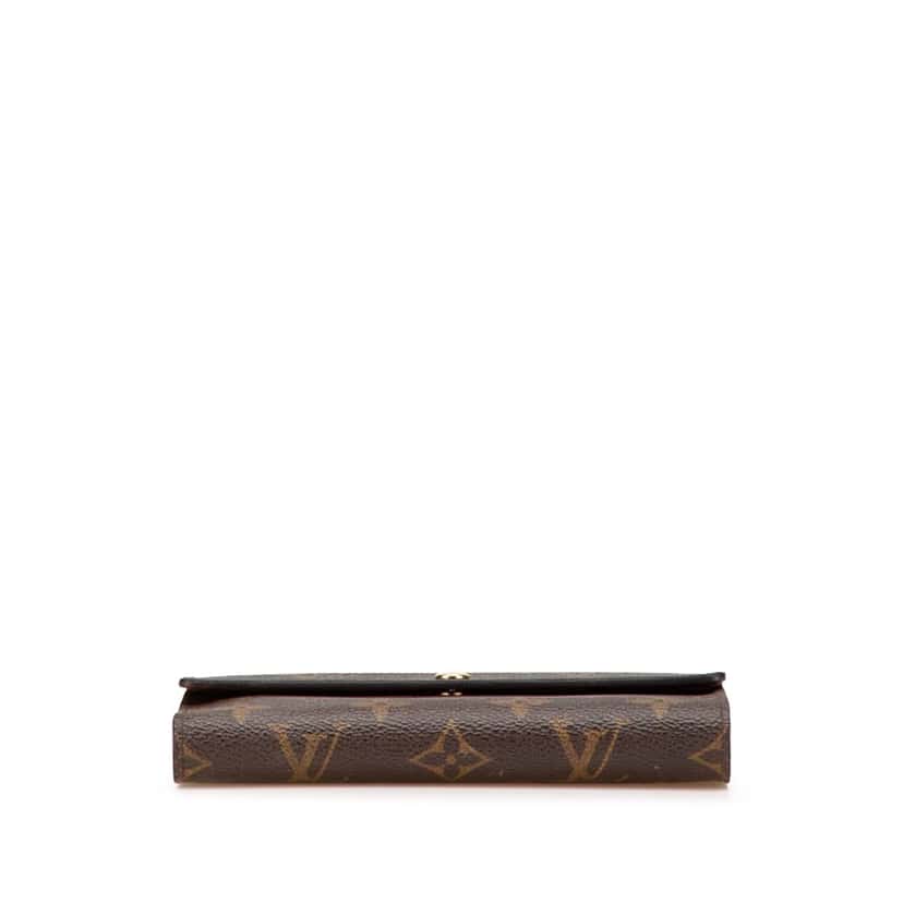 Louis Vuitton Monogram Porte Tresor Etui Papier Wallet Brown Canvas Good condition - Inside View