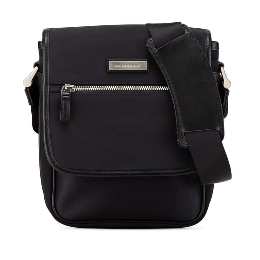 Burberry Nylon Crossbody Black Good condition - Front View