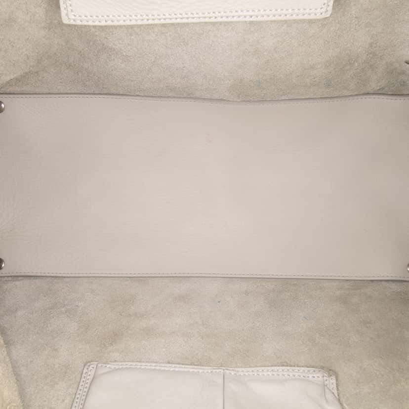 Balenciaga Leather Papier A4 Tote Grey Leather Good condition - Model View
