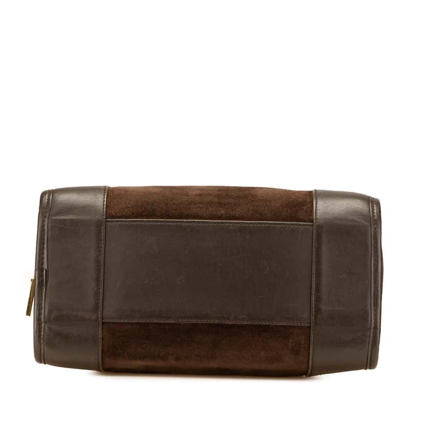 Loewe Suede Amazona 28 Brown Leather Good condition - Inside View